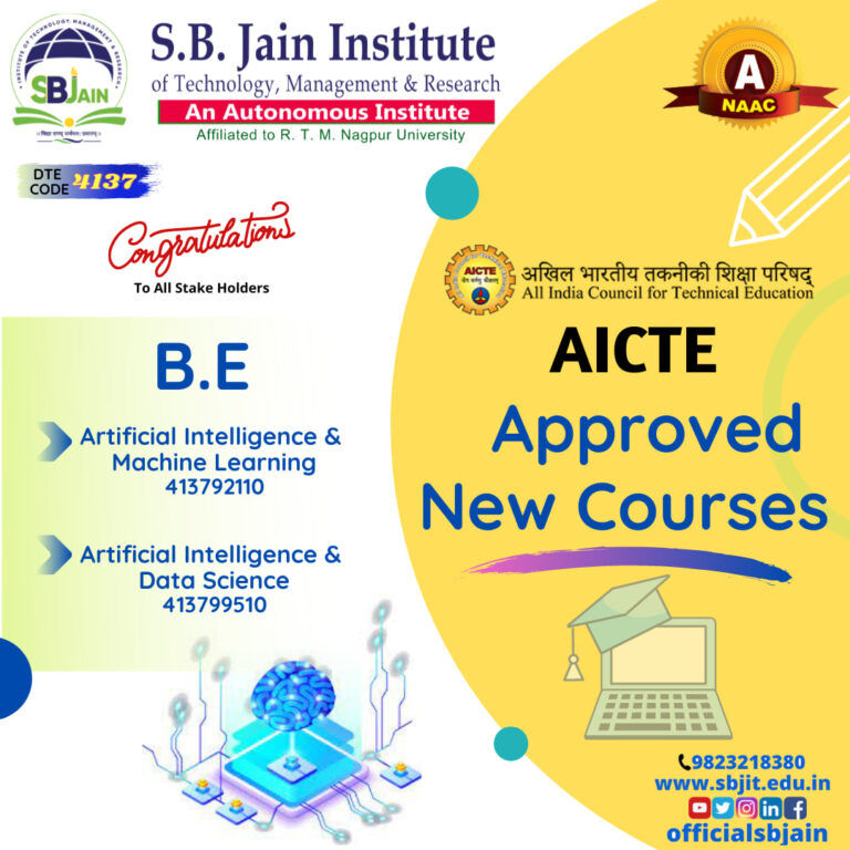 Admission S B Jain Institute Of Technology Management And Research